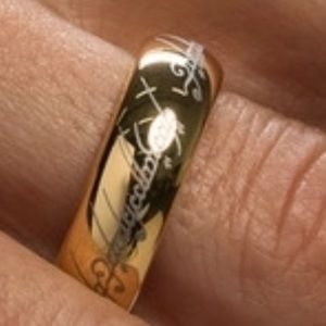 New LORD Of THE RINGS * THE ONE RING by original licensed maker by Jens Hansen!!